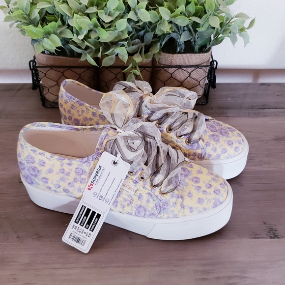 Superga Shoes - Superga Loveshackfancy 2790 Purple Rain Sneaker